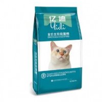 亿迪猫粮5KG成猫英短美短流浪猫天然全价猫粮猫干粮猫粮10斤装 鱼肉味猫粮10斤 全猫