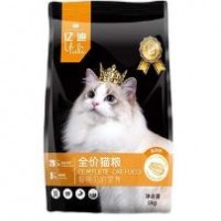 亿迪猫粮成猫幼猫全价主粮装英短蓝猫增肥发腮通用型天然粮28%优质蛋白 通用猫粮5KG